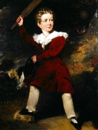 El Joven Jugador de Críquet de Marshall Claxton